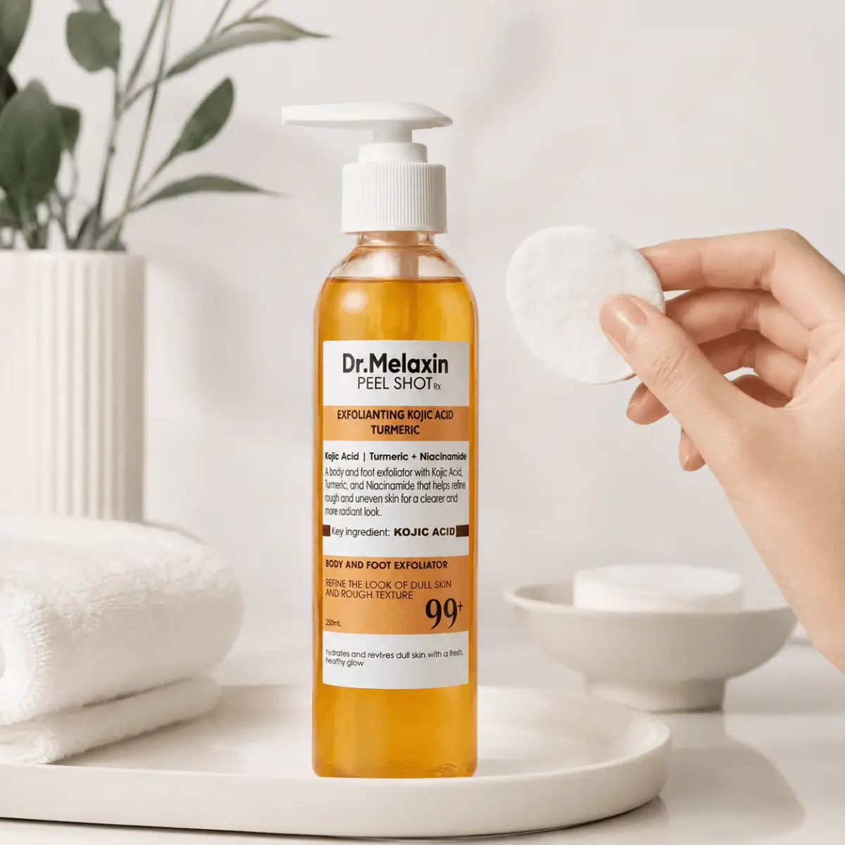 Dr. Melaxin Peel Shot (250ml) – Solución Exfoliante y Renovadora - Zivanne