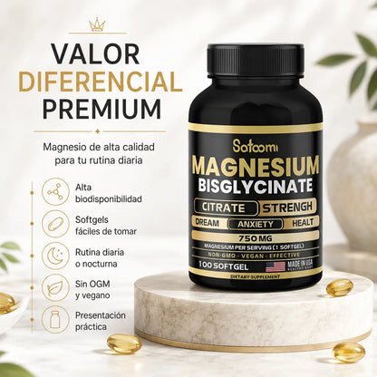 Bisglicinato de Magnesio Satoomi
