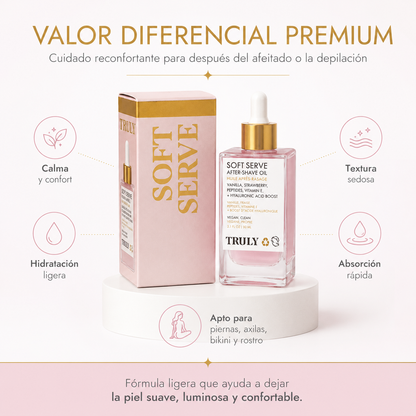 Truly Soft Serve After-Shave Oil (30ml) – Aceite Calmante