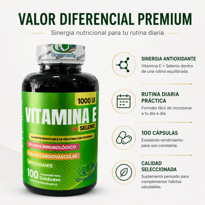 Vitamina E + Selenio - Zivanne