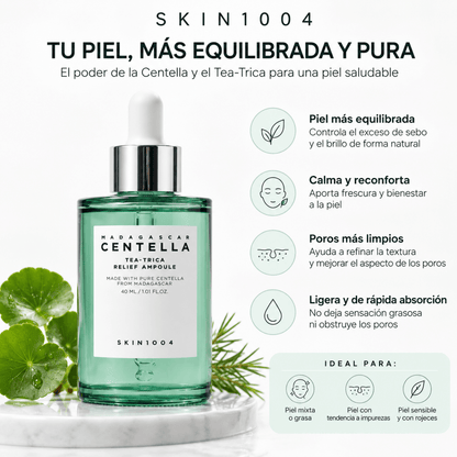 SKIN1004 Madagascar Centella Tea-Trica Relief Ampoule (30ml) - Zivanne