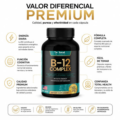 Vitamina B-12 Complex — Total Health