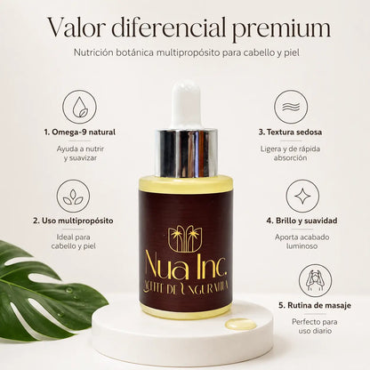 NUA INC Aceite de Ungurahua (30ml) – Aceite Multiuso