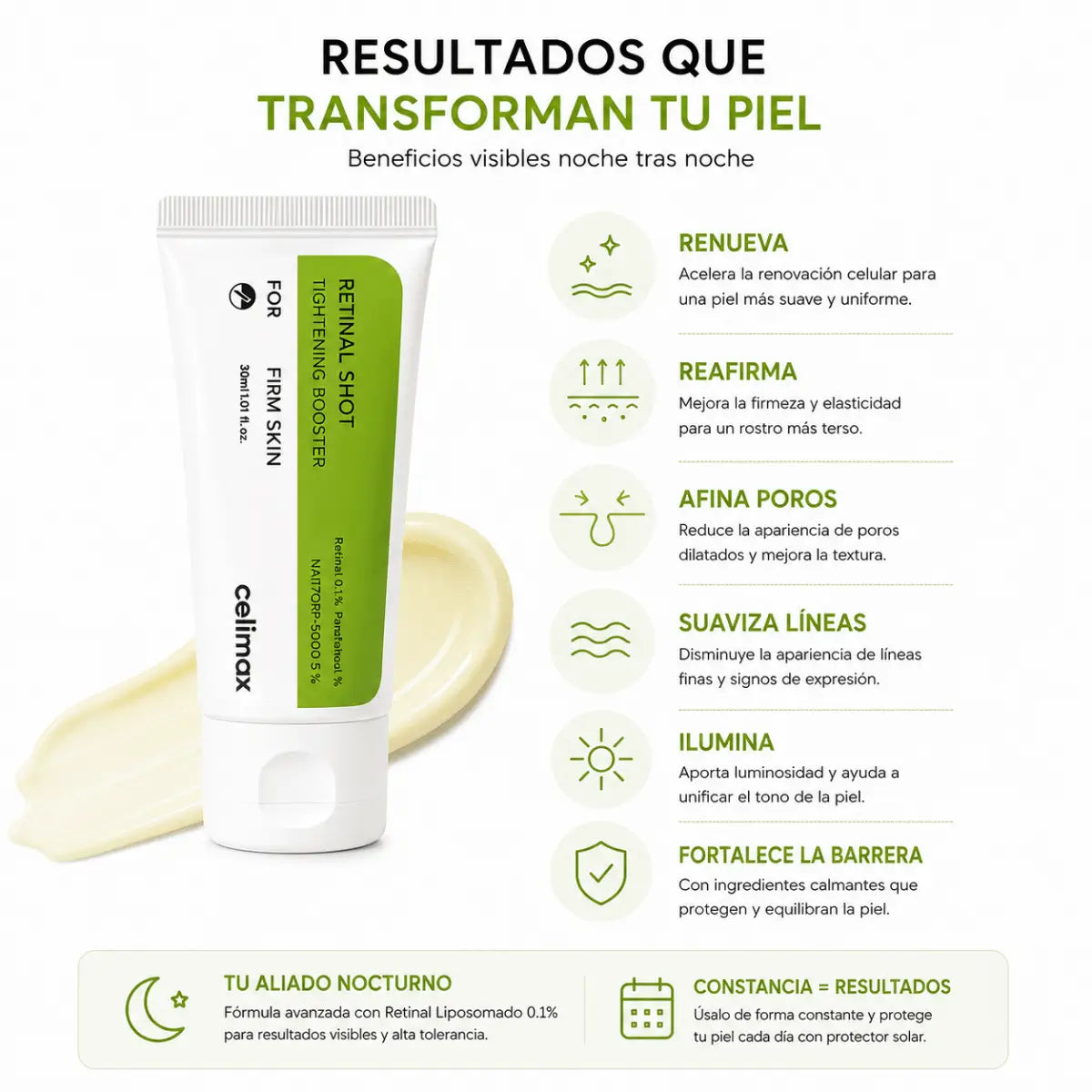 Celimax The Vita-A Retinal Shot Tightening Booster (30ml) - Zivanne
