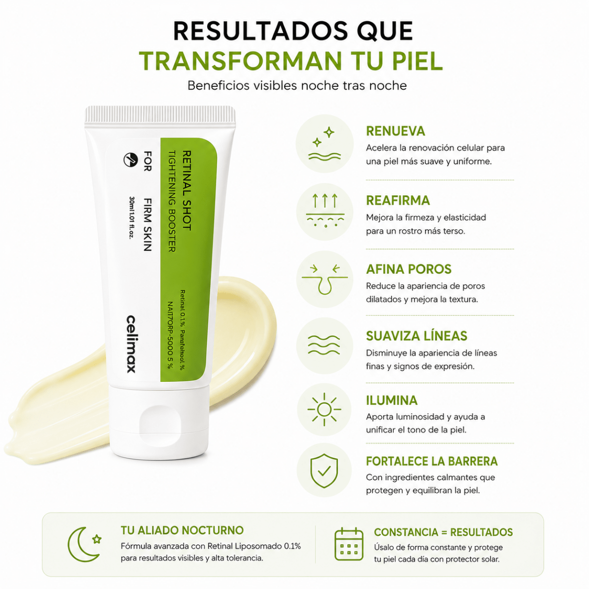 Celimax The Vita-A Retinal Shot Tightening Booster (30ml) - Zivanne