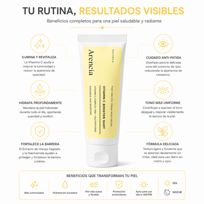 Arencia Holy Hyssop Vitamin C Face & Eye Serum (60ml) – Tratamiento - Zivanne