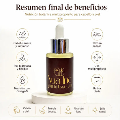 NUA INC Aceite de Ungurahua (30ml) – Aceite Multiuso
