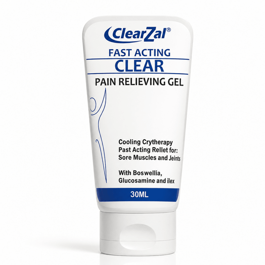 ClearZal Fast Acting Clear Gel Refrescante y Relajante (30ml) - Zivanne