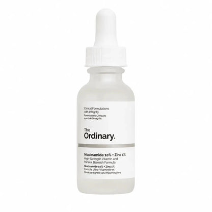 The Ordinary Niacinamide 10% + Zinc 1% Serum Facial Equilibrio Zivanne