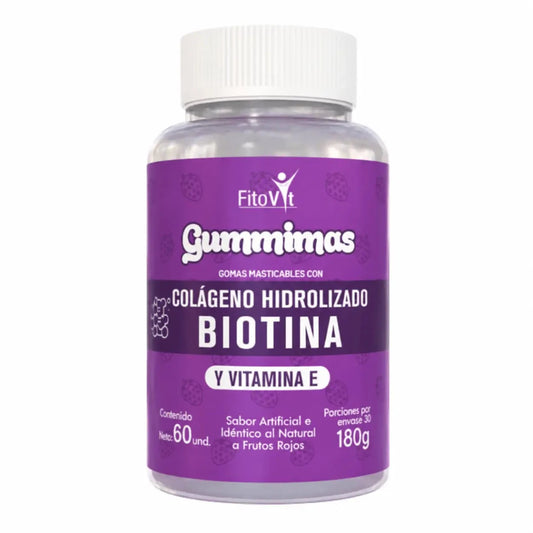 Gomitas de Colágeno y Biotina 60 Unidades Zivanne