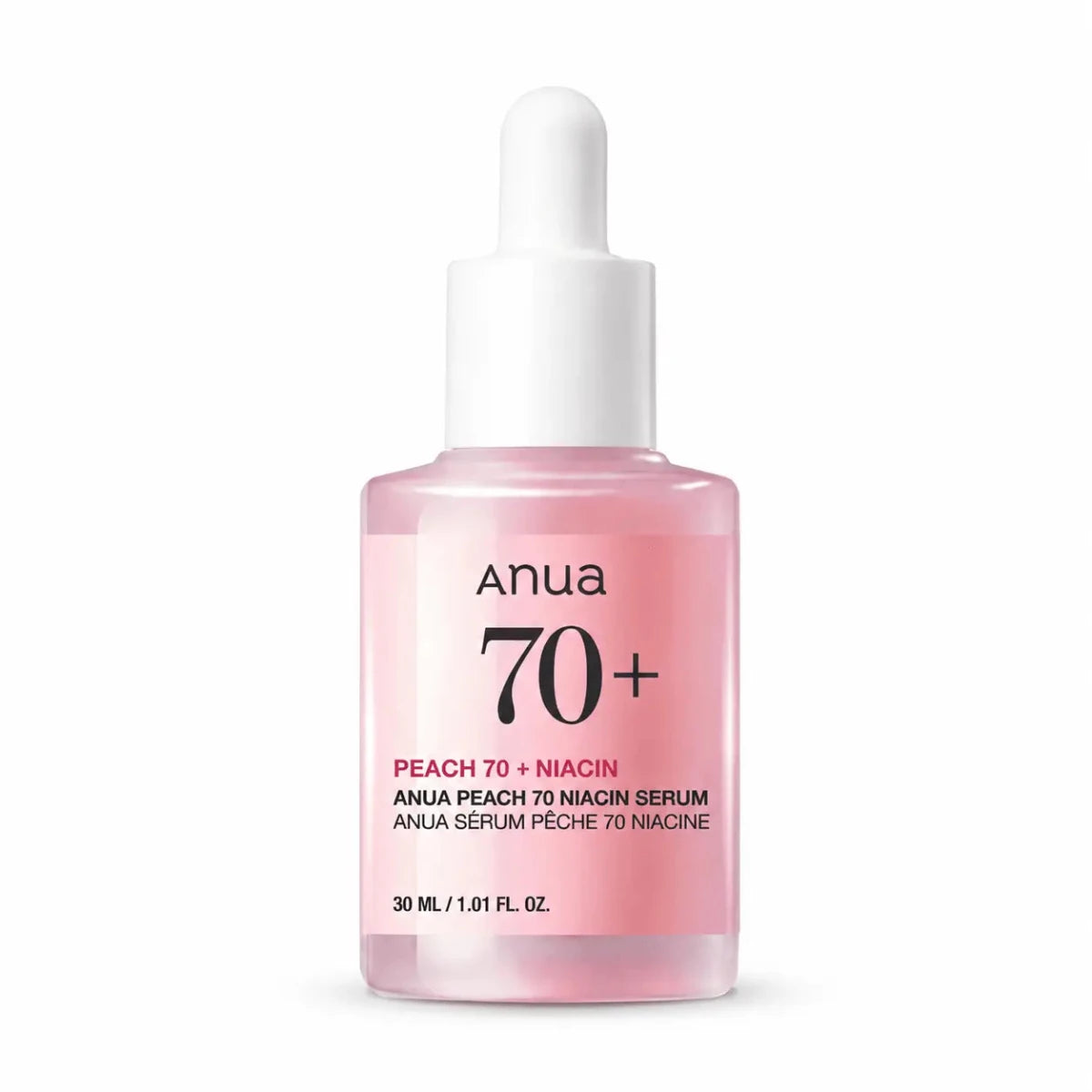 Anua Peach 70% Niacinamide Serum 30ml Serum Facial Iluminador Zivanne