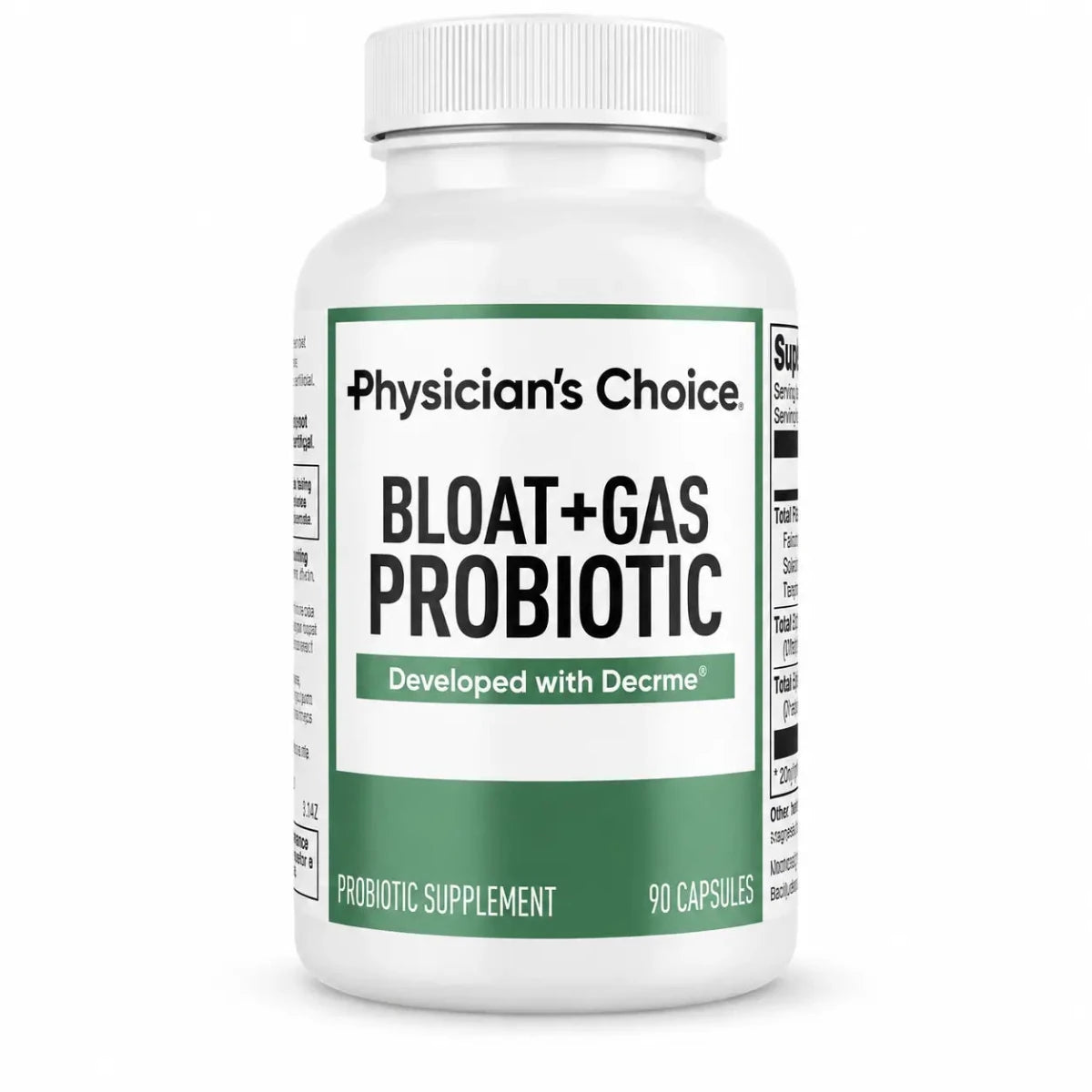 Physicians Choice Bloat + Gas Probiotic Probioticos y Enzimas Digestivas Zivanne