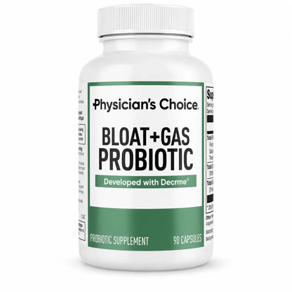 Physicians Choice Bloat + Gas Probiotic Probioticos y Enzimas Digestivas Zivanne