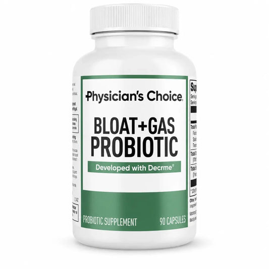 Physicians Choice Bloat + Gas Probiotic Probioticos y Enzimas Digestivas Zivanne