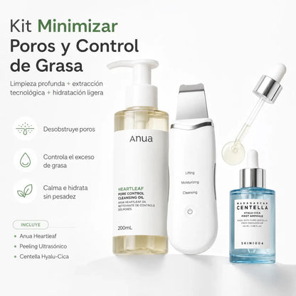 Kit para Piel Mixta a Grasa Limpieza e Hidratación Facial Zivanne