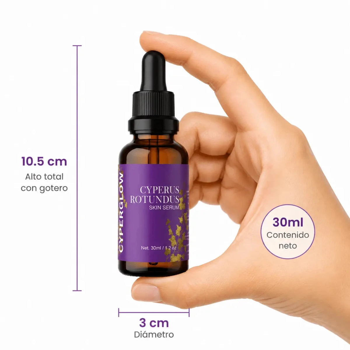 Cyperus Rotundus Skin Serum 30ml Serum Facial y Corporal Zivanne