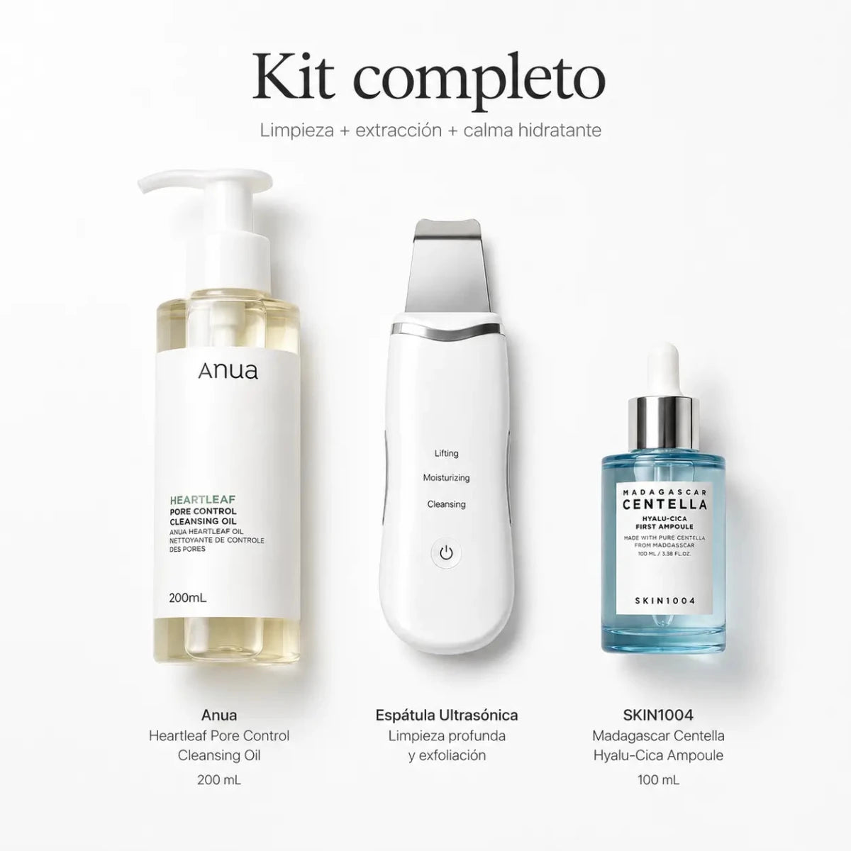 Kit para Piel Mixta a Grasa Limpieza e Hidratación Facial Zivanne