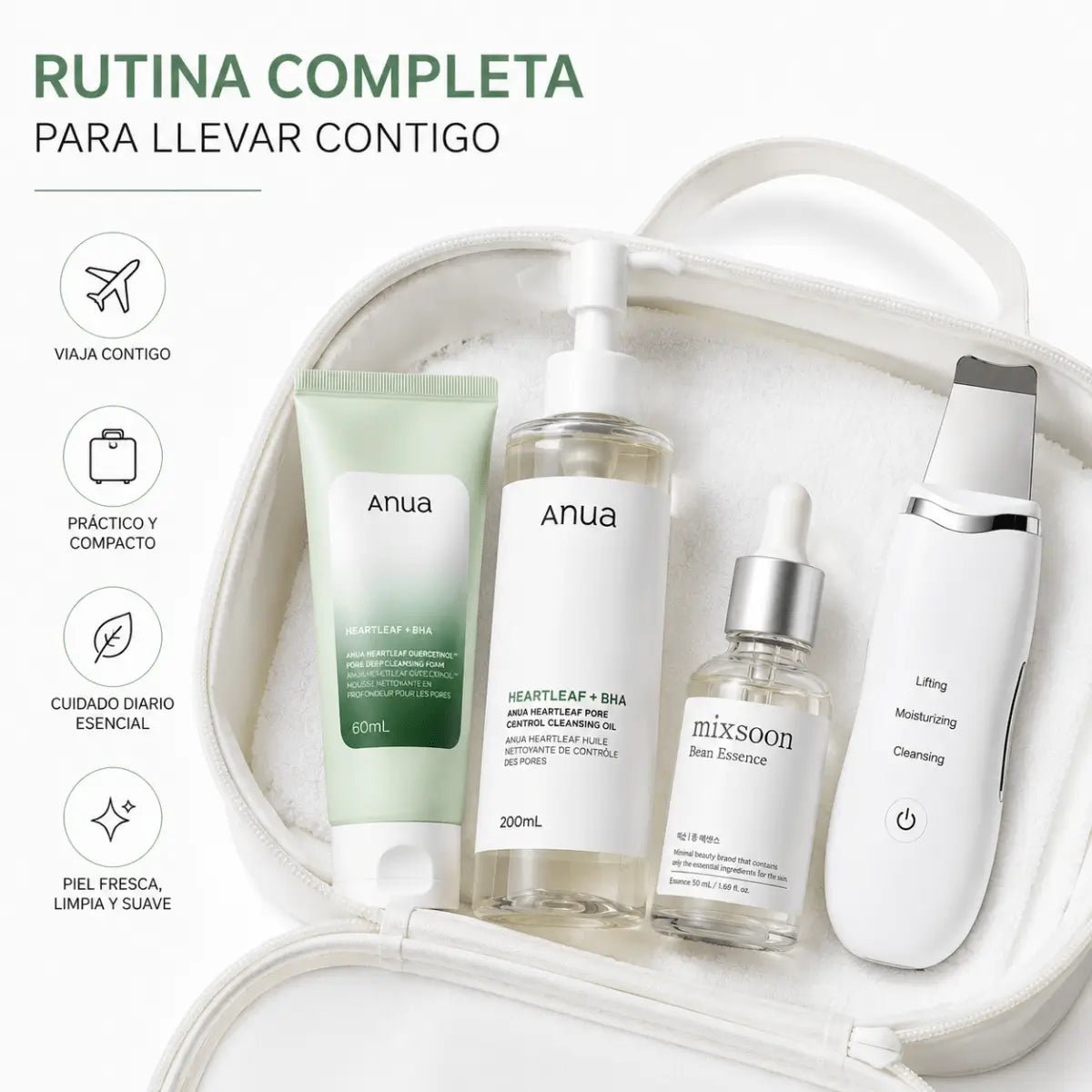 Kit Rutina para Apariencia y Textura Uniforme de la Piel - Zivanne