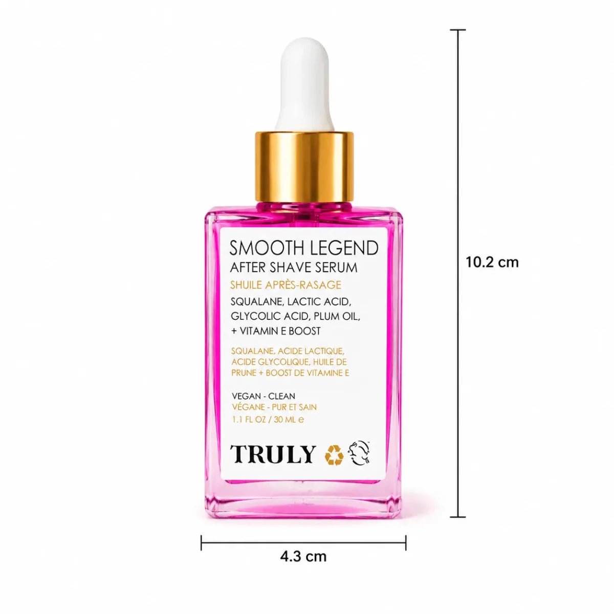 Truly Smooth Legend After Shave Serum 30ml Serum Corporal Post Depilacion Zivanne