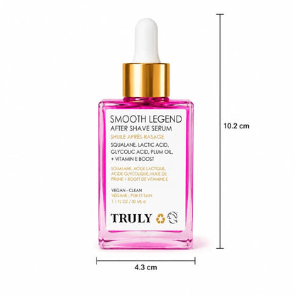 Truly Smooth Legend After Shave Serum 30ml Serum Corporal Post Depilacion Zivanne