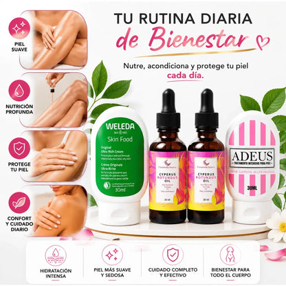 Kit Cuidado Corporal Intensivo – Nutrición y Suavidad (Bundle) - Zivanne
