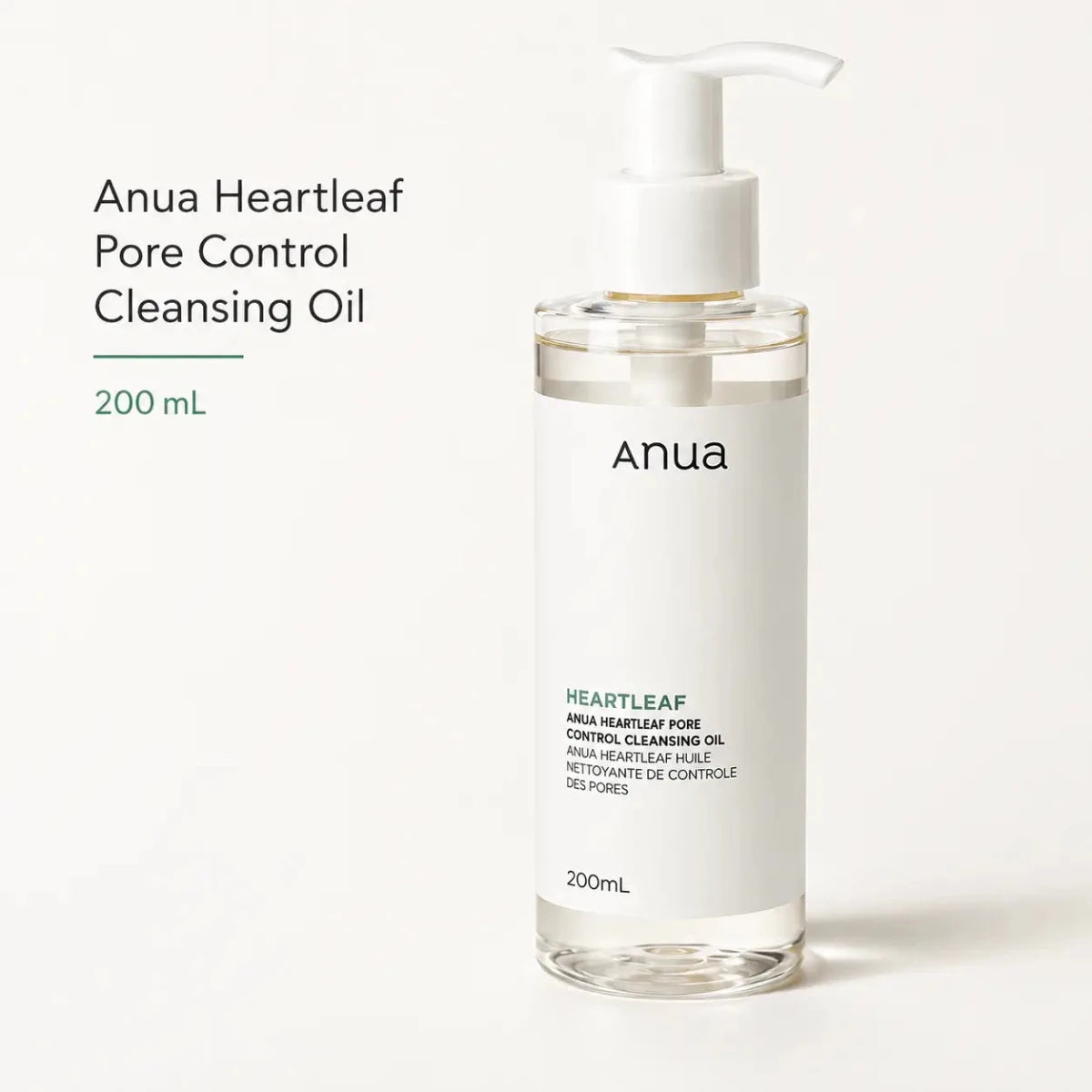 Anua Heartleaf Cleansing Oil aceite limpiador facial 200ml