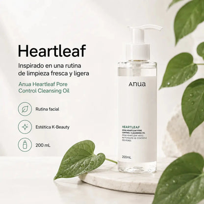 Anua Heartleaf Cleansing Oil aceite limpiador facial 200ml