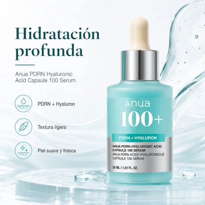 Anua PDRN Hyaluronic Acid Serum 30ml sérum facial hidratante