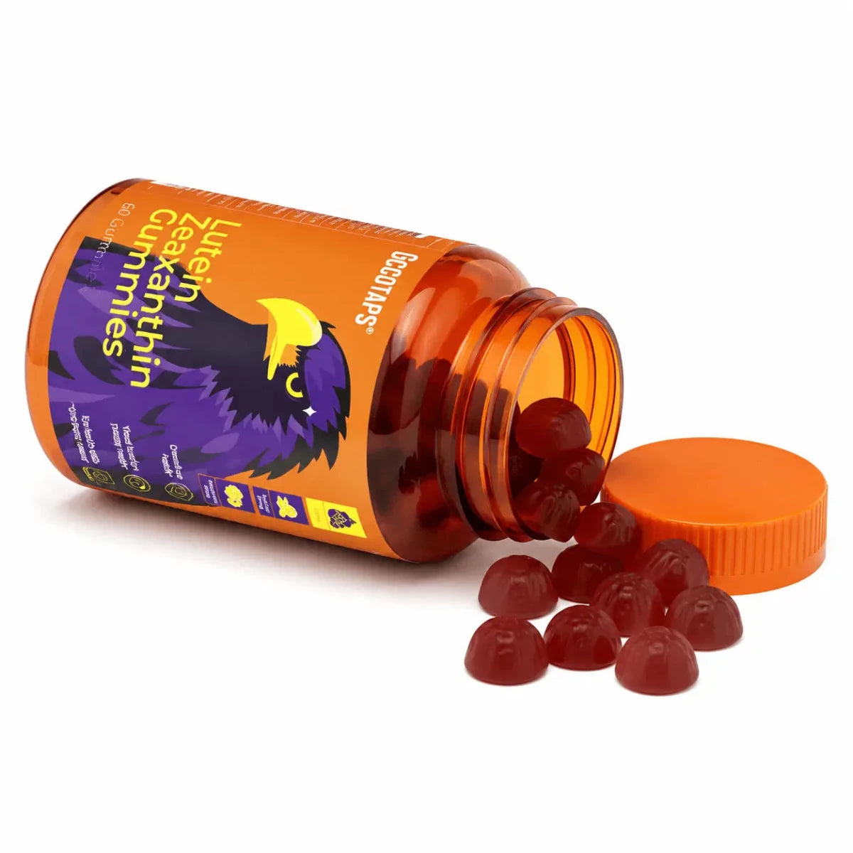 GCCOTAPS Lutein & Zeaxanthin Gummies 60 Gomitas Zivanne