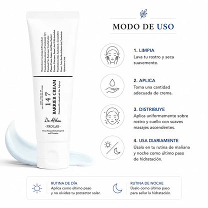 Dr Althea Azulene 147 Cica Cream 30ml Crema Facial Calmante Zivanne