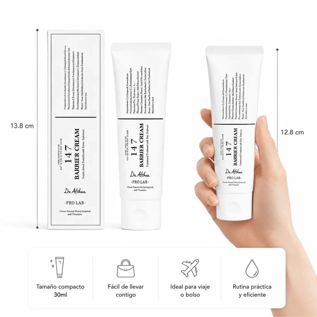 Dr Althea Azulene 147 Cica Cream 30ml Crema Facial Calmante Zivanne