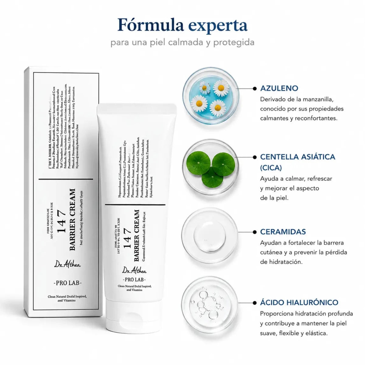 Dr Althea Azulene 147 Cica Cream 30ml Crema Facial Calmante Zivanne