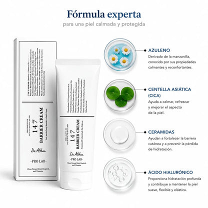 Dr Althea Azulene 147 Cica Cream 30ml Crema Facial Calmante Zivanne