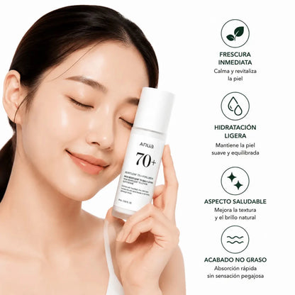 Anua Heartleaf 70 Daily Lotion (80ml) – Loción Hidratante Facial - Zivanne