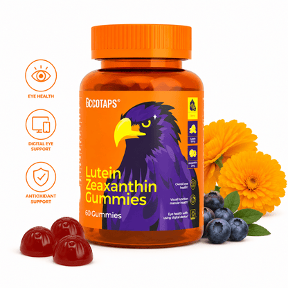 GCCOTAPS Lutein & Zeaxanthin Gummies 60 Gomitas Zivanne