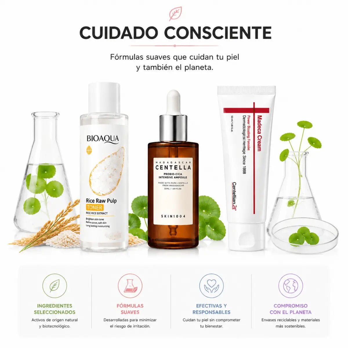 Rutina Calmante e Intensiva para Piel Sensible o Sensibilizada - Zivanne