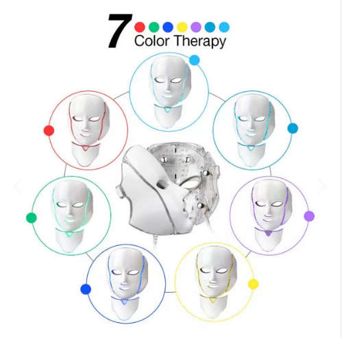 Máscara Facial LED Rejuvenecedora