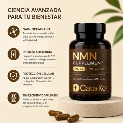 CATAKOR NMN Supplement Suplemento de Bienestar Celular Zivanne