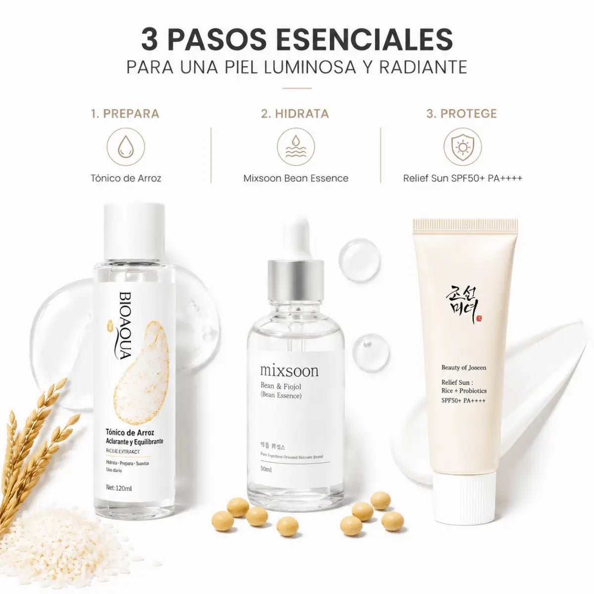 Kit Glass Skin Coreano: Rutina Completa para Piel Luminosa y Radiante - Zivanne