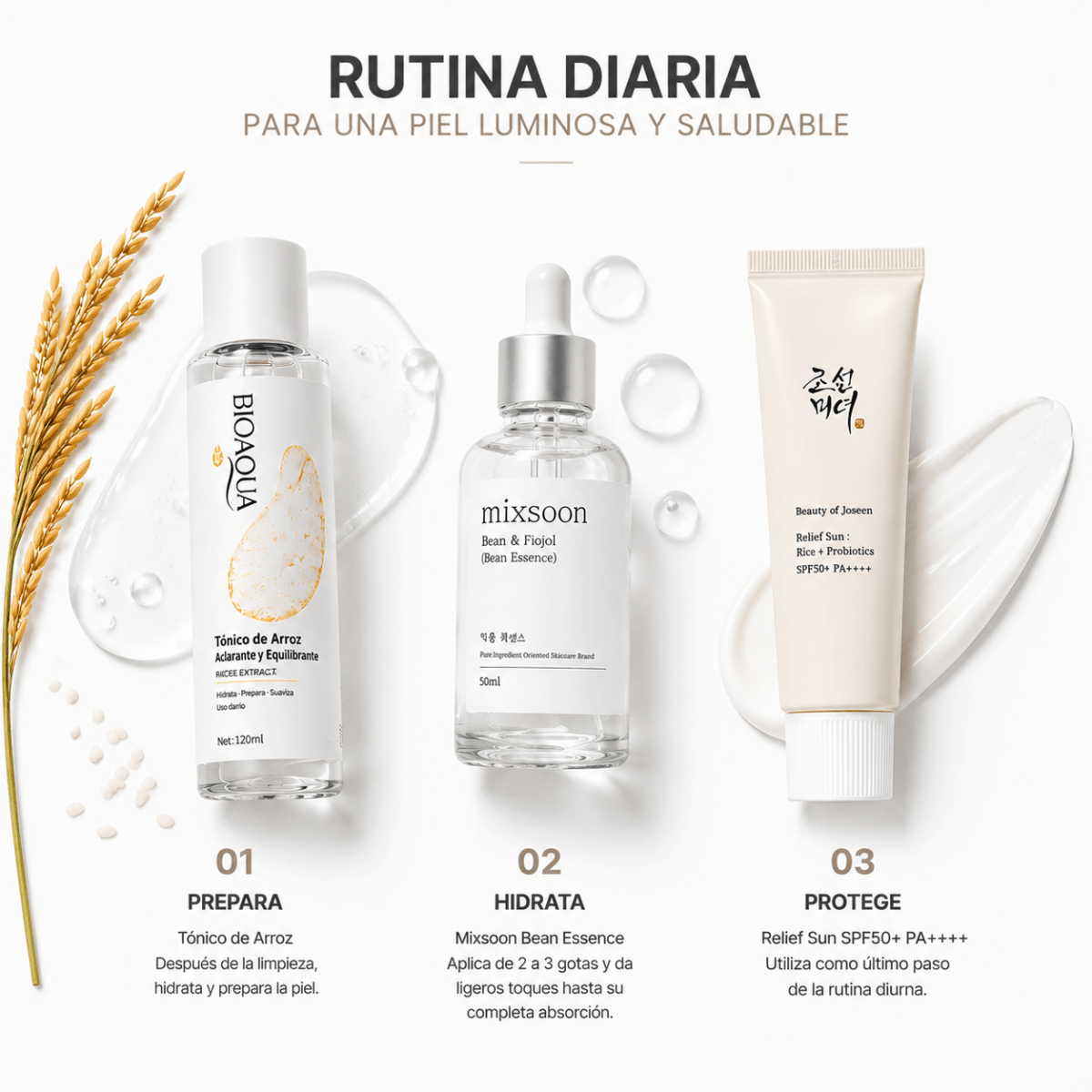 Kit Glass Skin Coreano: Rutina Completa para Piel Luminosa y Radiante - Zivanne