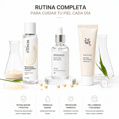 Kit Glass Skin Coreano: Rutina Completa para Piel Luminosa y Radiante - Zivanne