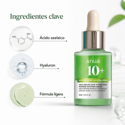 Anua Azelaic Acid 10 Hyaluron Serum (30ml) – Sérum Facial - Zivanne