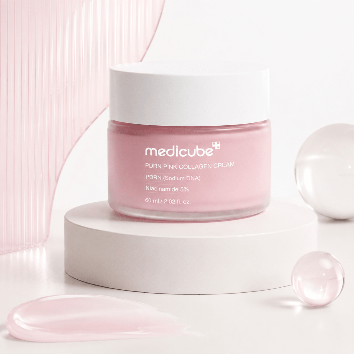 Medicube PDRN Pink Collagen Gel Cream (60ml) – Crema Facial - Zivanne