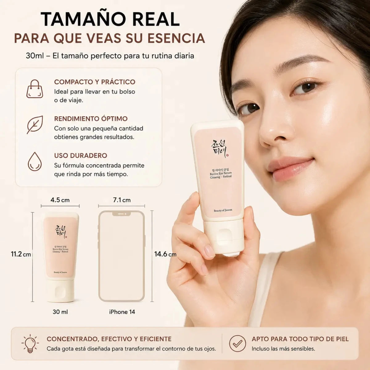 Beauty of Joseon Revive Eye Serum contorno de ojos ginseng y retinal 30ml
