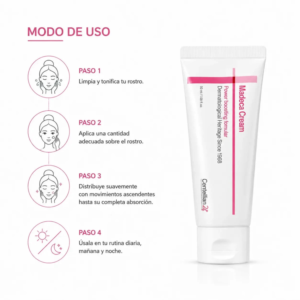Centellian 24 Madeca Power Cream 50ml crema facial cosmética
