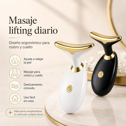 Zivanne Masajeador Facial Ergonómico dispositivo de cuidado cosmético
