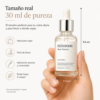 Mixsoon Bean Essence (30ml) — Esencia facial cosmética - Zivanne