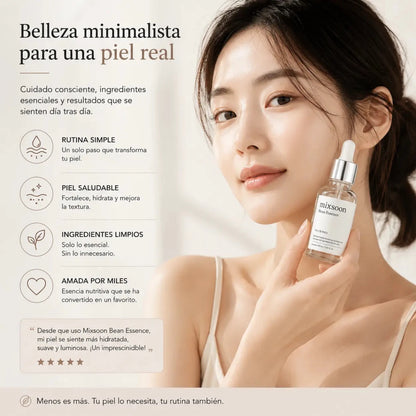 Mixsoon Bean Essence (30ml) — Esencia facial cosmética - Zivanne
