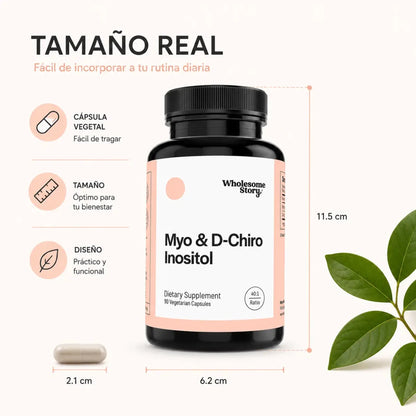 Wholesome Story Myo & D-Chiro Inositol Bienestar Femenino Zivanne