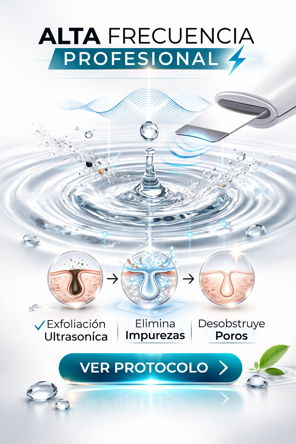 Peeling Ultrasónico Facial – El Protocolo Maestro de Limpieza y Lifting
